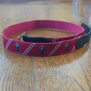 Polo Ralph Lauren Martini Bear Webbed/Ribbon Belt